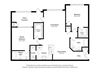 Wellington Ridge_2 Bedroom Floor Plan